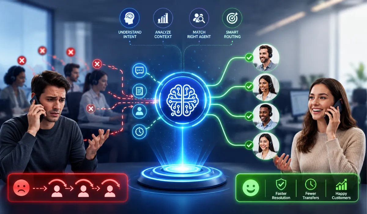 AI Call Routing Works