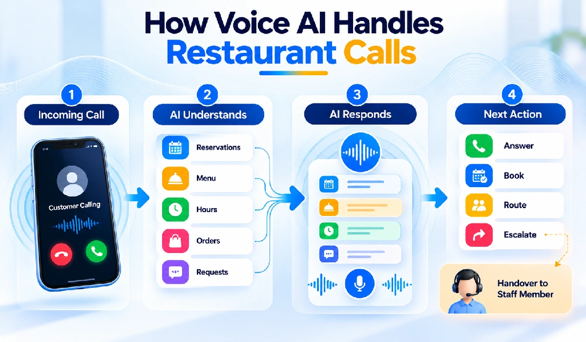 How Voice AI Handles Restaurant Calls