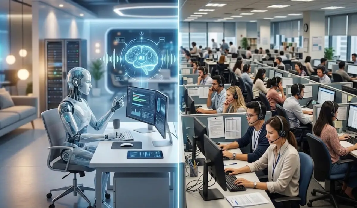 Voice AI vs Traditional Call Centres